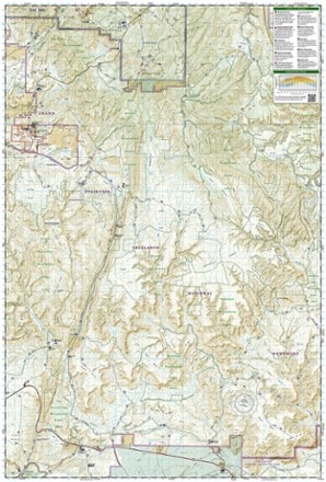 National Geographic Grand Staircase / Paunsaugunt Plateau Topographic Map 2