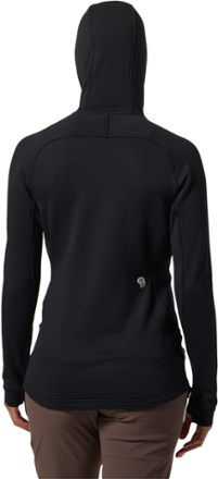 Mountain Hardwear Polartec Power Grid Full-Zip Hoodie - Women's 1