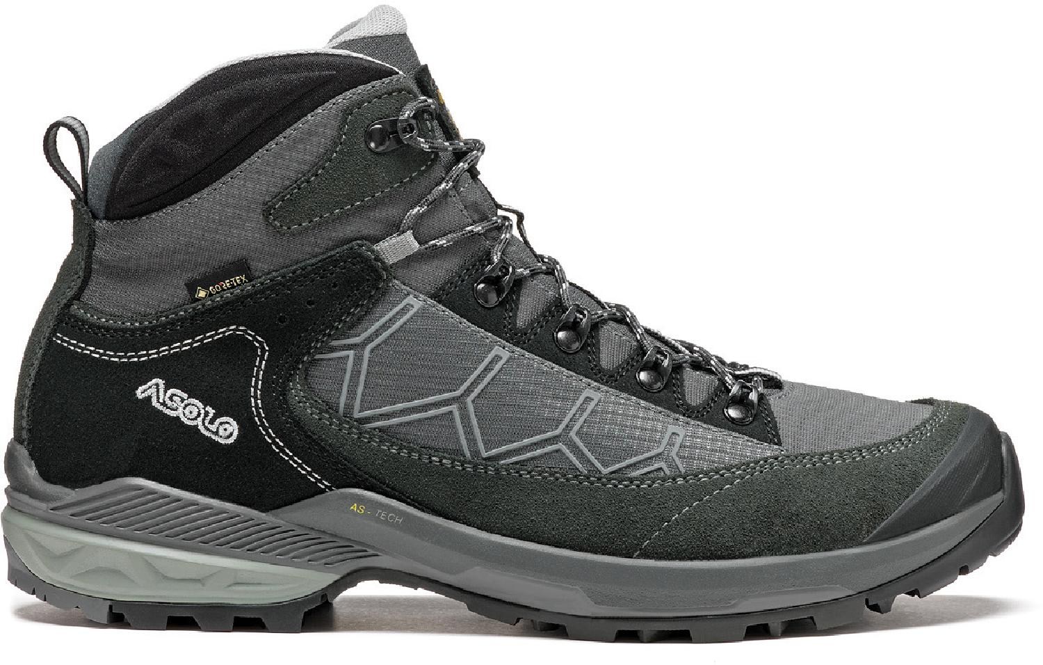 Asolo Men's Falcon EVO GV Hiking Boots Gray 9.5