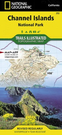 National Geographic Channel Islands National Park Topographic Map 0
