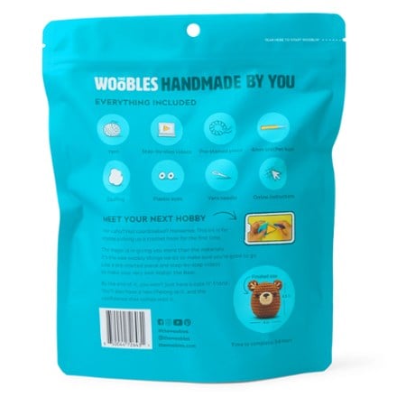 The Woobles Walter The Bear Crochet Kit 4