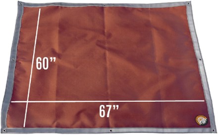 FIRESIDE OUTDOOR Ground Ember Mat 2