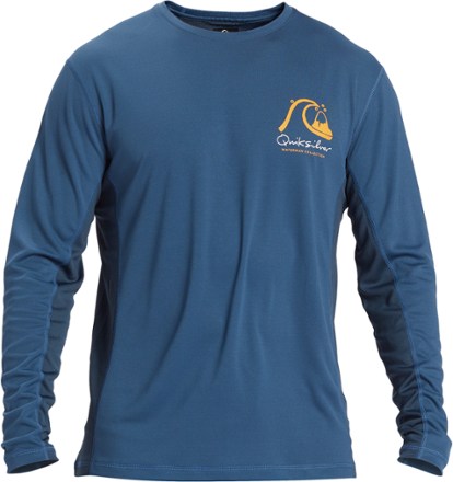 Quiksilver Bamboo Check 2 Long-Sleeve Surf T-Shirt - Men's 0