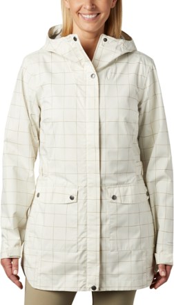 columbia women's here and there trench jacket