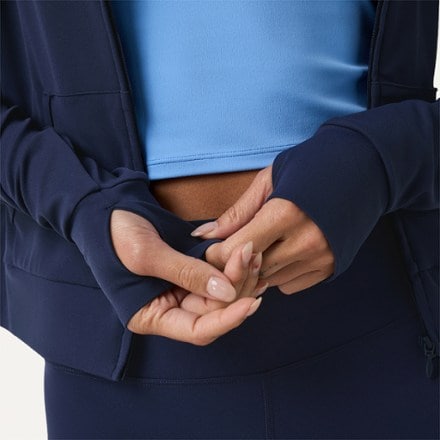 Vuori AllTheFeels Mini Full-Zip Hoodie - Women's 6