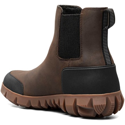 NEW Bogs Men’s Arcata Leather Chelsea Chocolate Slip-On Boots size 11 Men main image 2