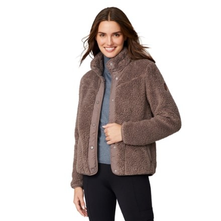 Free Country Sierra Sherpa Fleece Pile Snap-Front Jacket - Women's 2