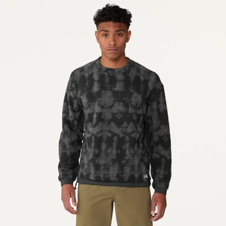 Mountain Hardwear Summit Grid Big Grid Pullover Crew - Men's 1