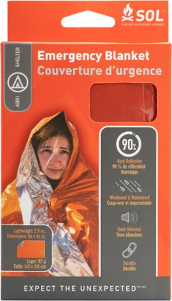 Couverture de survie multi usage All Season Blanket SOL