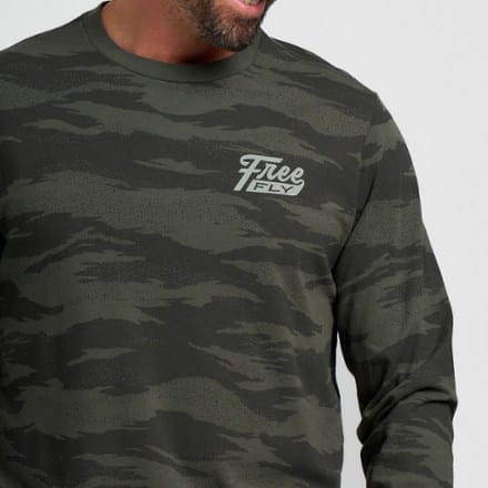 Free Fly Hydro Mist Camo Long-Sleeve Shirt - Men's 4