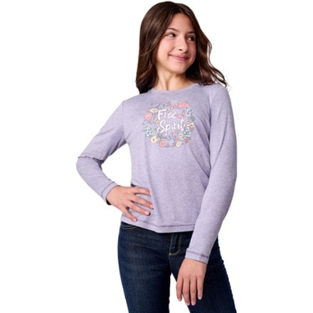 Free Country Long-Sleeve Graphic T-Shirt - Kids' 0