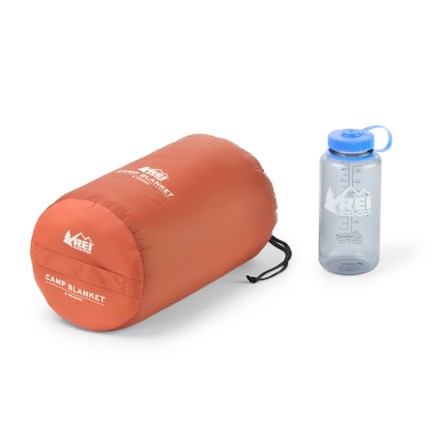 REI Co-op Camp Blanket Stuff sack (32 fl. oz. bottle for scale; not included)