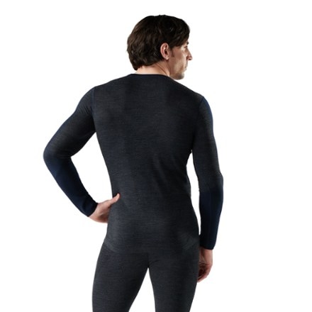Smartwool Intraknit Thermal Merino Colorblock Crew Base Layer Top - Men's 2