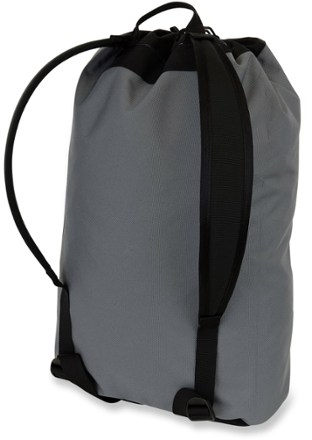 Metolius Speedster Rope Bag Back view (Storm)
