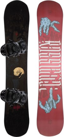 Rossignol Evader Snowboard with M/L Battle Bindings - 159 cm - 2023/2024 0