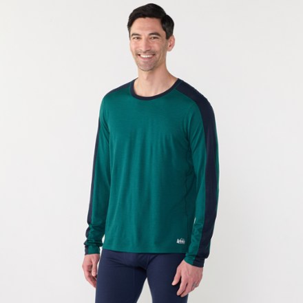 REI Co-op Merino 185 Long-Sleeve Base Layer Top - Men's 1