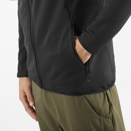 Salomon Essential Lightwarm Full-Zip Hoodie - Men's 7