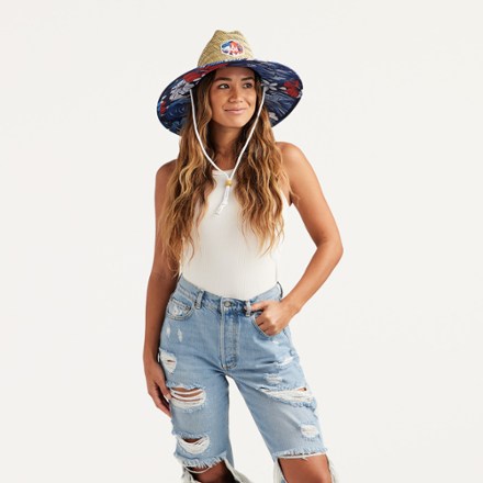 Hemlock Hat Co. UPF 50+ Lifeguard Straw Hat 6