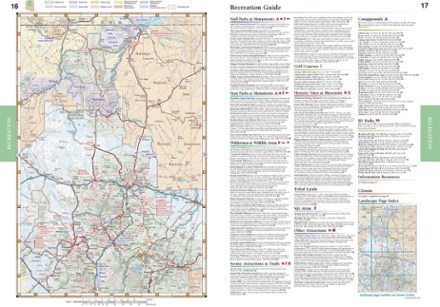 Benchmark Maps Arizona Road & Recreation Atlas - 12th Edition 1