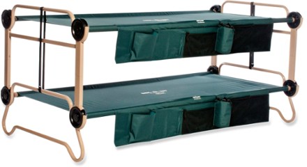 disc-o-bed large with organizers and leg extensions