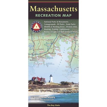 Benchmark Maps Massachusetts Recreation Map 0