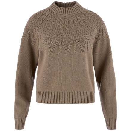 Fjallraven Ovik Solid Jacquard Knit Sweater - Women's 0