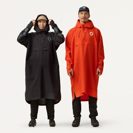 Fjallraven Hoja Cycling Rain Poncho - Men's 8