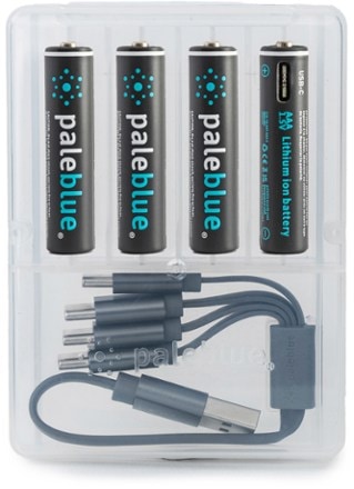 Paleblue Lithium Ion Rechargeable AAA Batteries - Package of 4 0