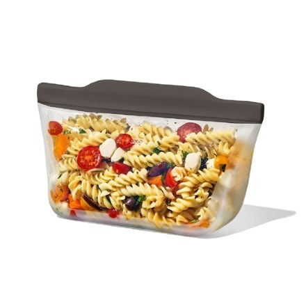 OXO Outdoor Silicone Reusable Stand-Up Bag - Quart - 32 oz. 3
