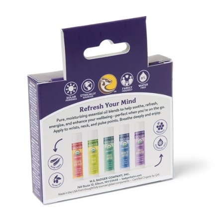 Badger Aromatherapy Travel Kit 3