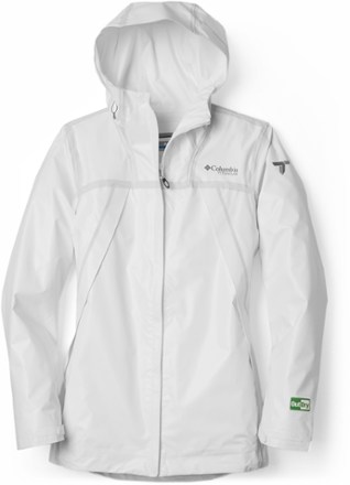 columbia outdry ex eco tech shell rain jacket