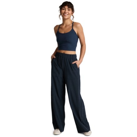 Beyond Yoga Stretch Woven Wide-Leg Pants - Women's 2