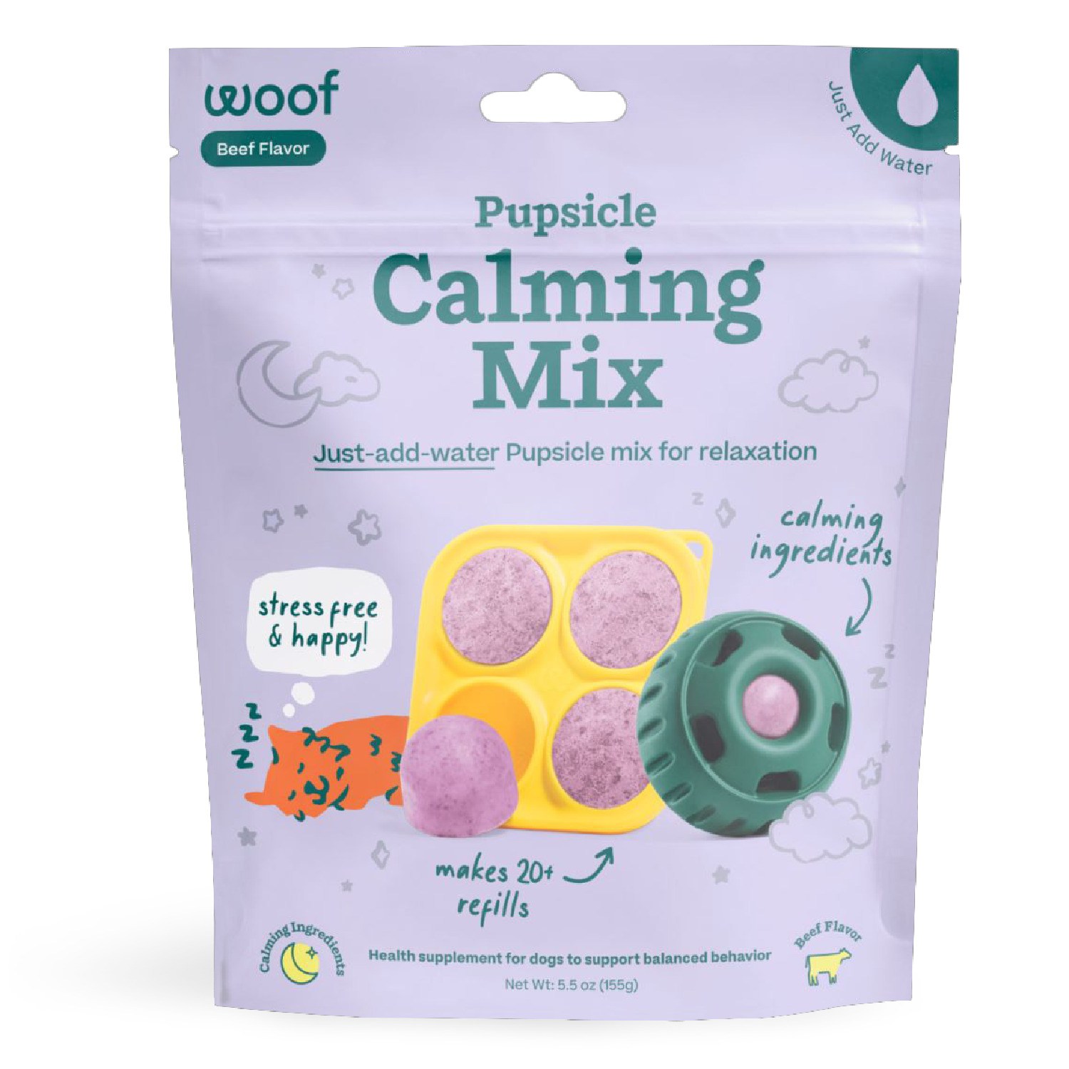 Woof Pupsicle Treat Mix Calming