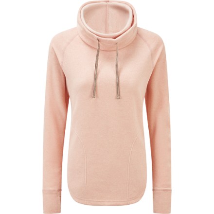 Sherpa Adventure Gear Women's Rolpa Cowl-Neck Fleece Pullover  Pink XS
