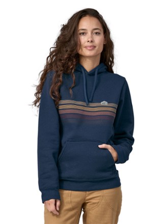 Patagonia Line Logo Ridge Stripe Uprisal Hoodie - Men's 4