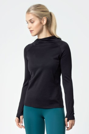 MPG Women's Reprise Hooded Houndstooth Pullover