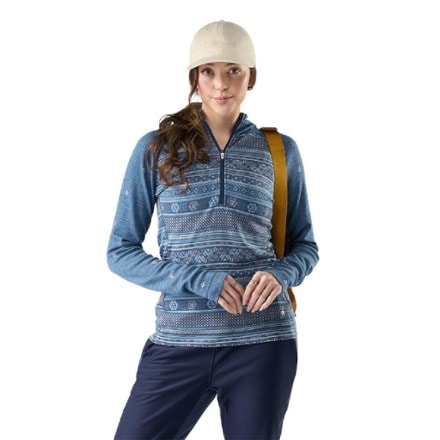 Smartwool Classic Thermal Merino Half-Zip Base Layer Hoodie - Women's 0