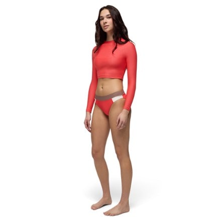 prAna Baja Bound Summer Wave Swimsuit Bottoms - Women's 4