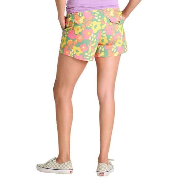 On Body Image of color Matcha Abstract Print