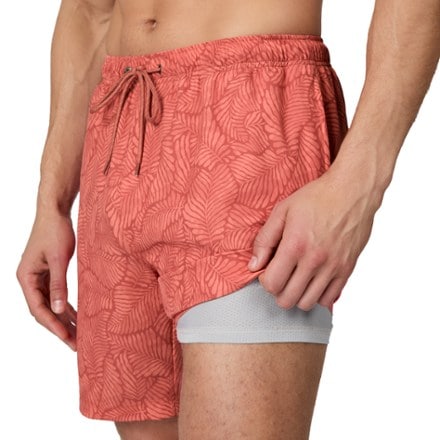 Free Country Full Elastic Swim Shorts - Men's 2