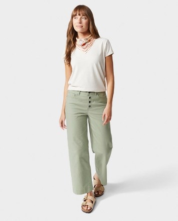 Stio Rivet Wide Leg Canvas Pants - Women's 3