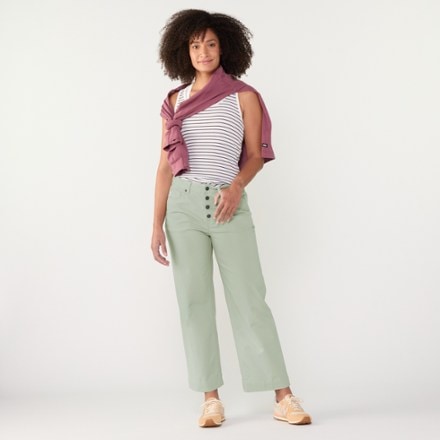 Stio Rivet Wide Leg Canvas Pants - Women's 5