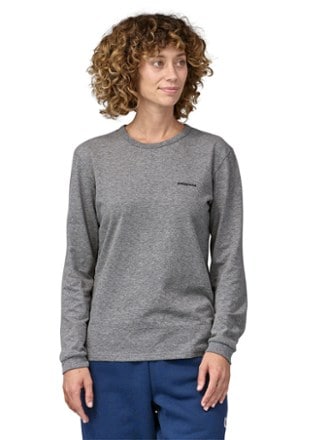 T-Shirt Logo Patagonia REI | Responsibili-Tee - Women\'s Long-Sleeve Co-op P-6