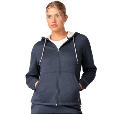 Free Country Luxe+ Zip-Up Sherpa Fleece Lined Jacket - Women's 0
