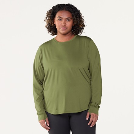 Polaire randonnée femme manches longues zippée intégrale Lofoten Tech