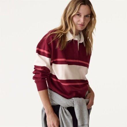 Marine Layer Cloud 9 Fleece Polo - Women's 3