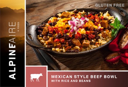 AlpineAire Foods Mexican-Style Beef Bowl - 1 Serving 1