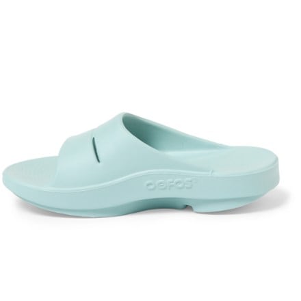 OOFOS OOahh Slide Sandals Left view