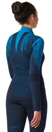 Smartwool Intraknit 200 Pattern Quarter-Zip Base Layer Top - Women's 4
