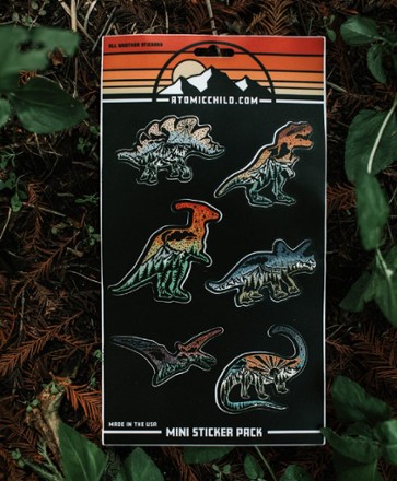 Atomicchild Mini Sticker Pack - Set of 6 1